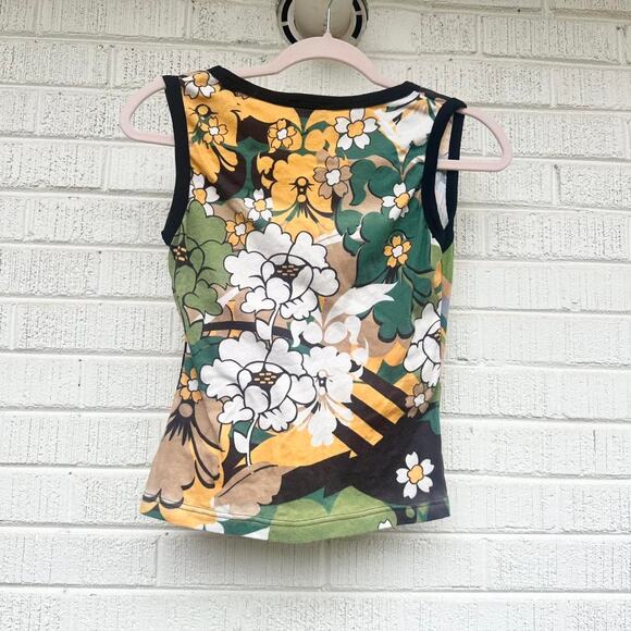 Hayes Vintage Y2K Retro Pin Up Girl Graphic Tank Top - Picture 2 of 3